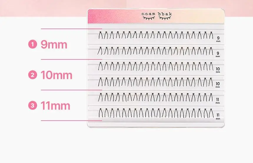 [누적판매 420만개] 깜빡 오리지널 속눈썹 21종 택1 상세페이지 6